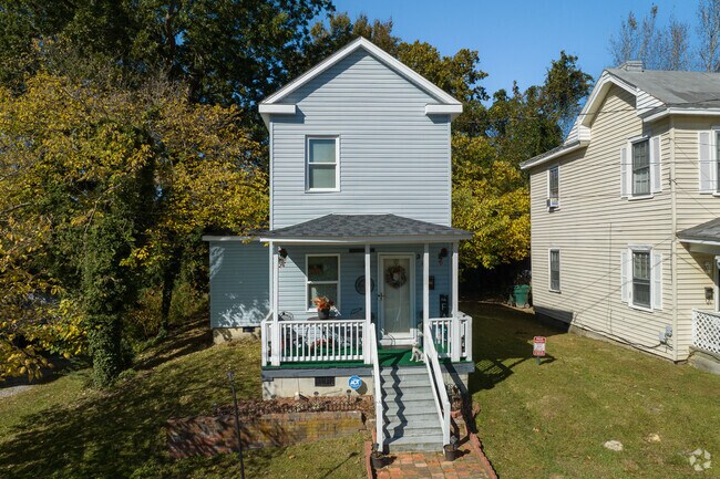 Downtown Suffolk's homes vary in style greatly.