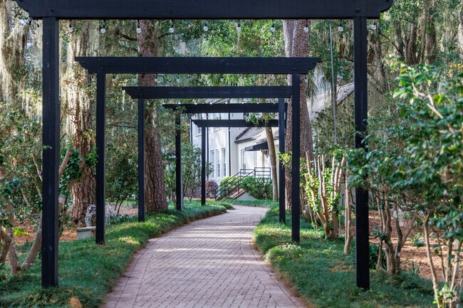 Quiet walks and beautiful gardens await at Dorothy Oven Park.