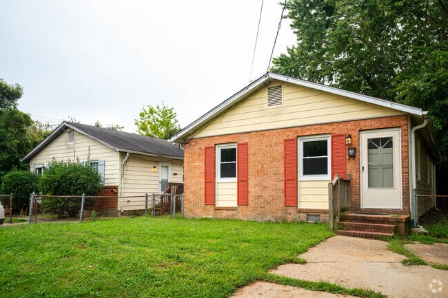 Bungalow style homes are scatter throughout Phoebus