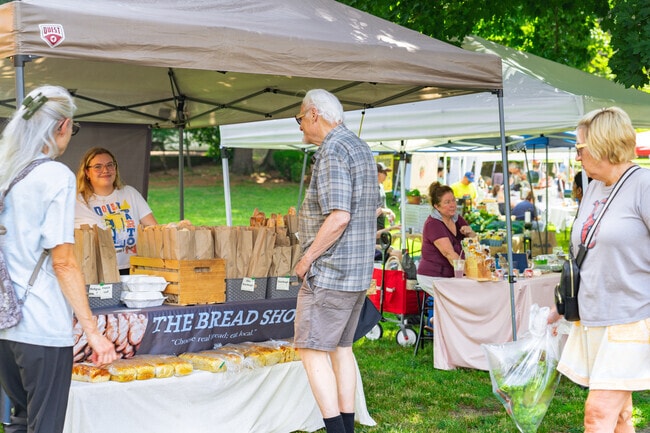The Bread Shop sells many great tasting baked good that locals enjoy at Melrose Farmers Market.