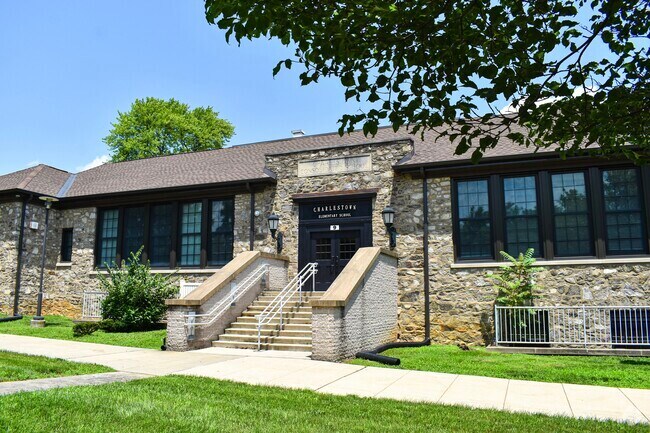 Charlestown Elementary School serves 371 students from kindergarten through fifth grade.