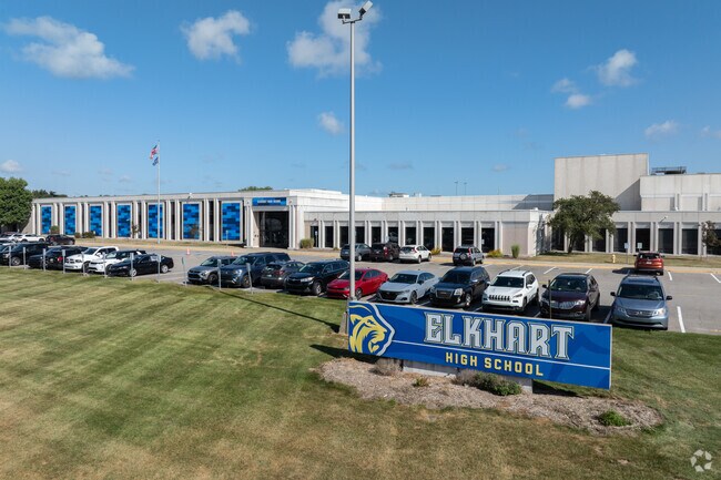 Over 3,200 students from across the greater Elkhart area attend Elkhart High School.