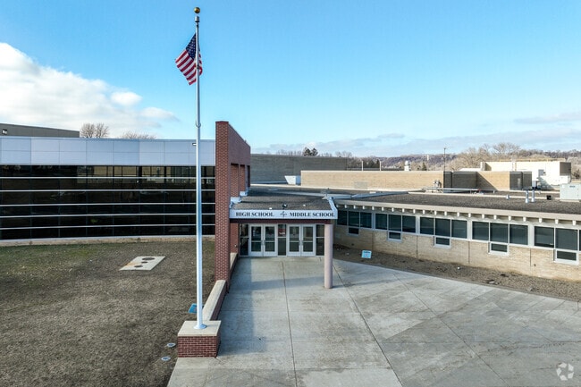 Cannon Falls Middle & High School is located in Cannon Falls, MN.
