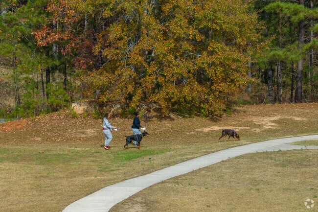 Gold Dust Park is a great place to walk and bring the dogs for some exercise.