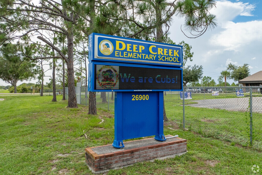 Deep Creek Elementary School serves Charlotte County, FL.