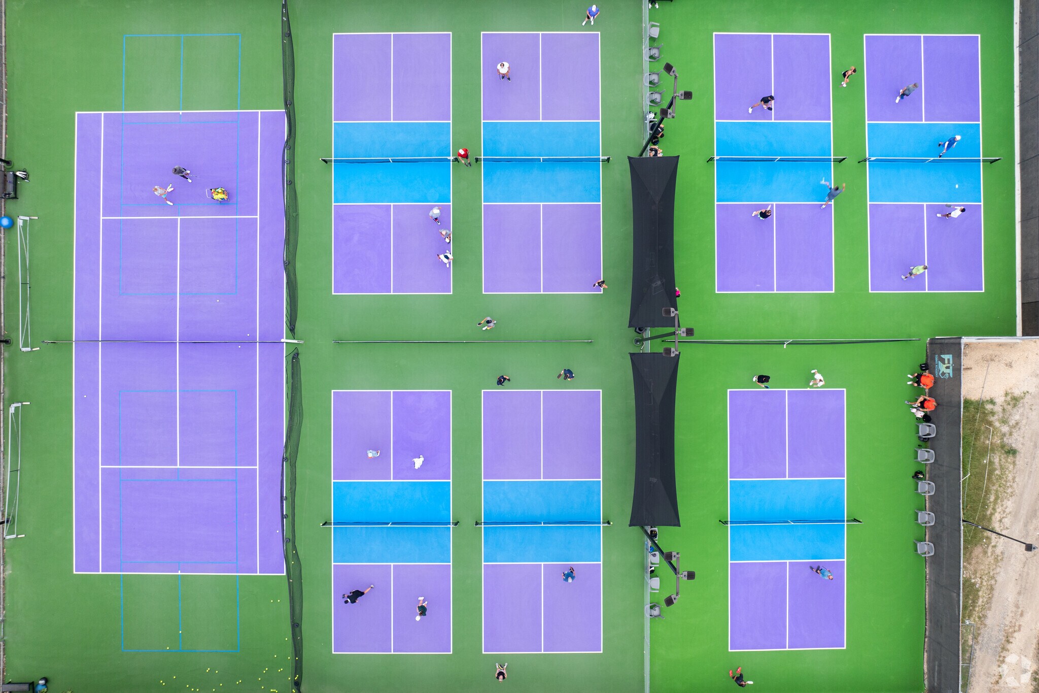 Locals in Windcrest can enjoy a match of Tennis or Pickleball at FIT High Performance.