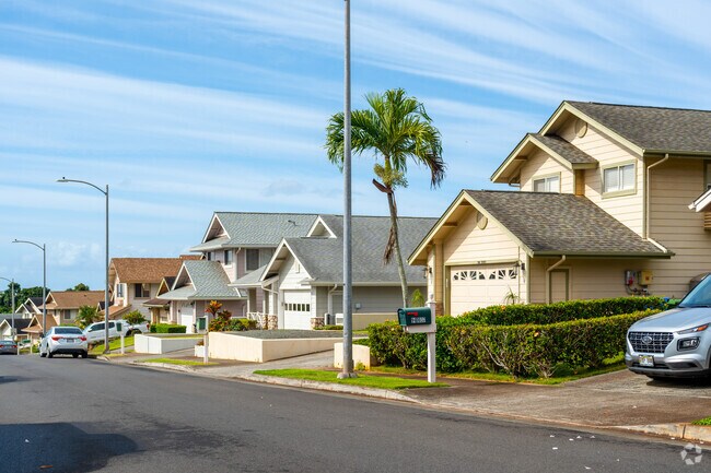 Larger single family homes can be found higher up in the hillside neighborhoods.