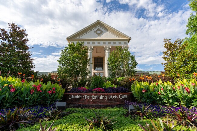 The Columbia Performing Arts Center is one of many reasons residents love living in Cedar Lake.