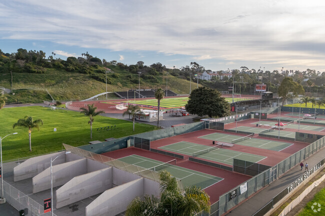 Tennis is a popular sport for students attending San Clemente High School.