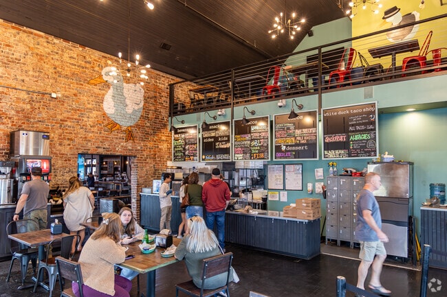 White Duck Taco Shop is a local staple in Johnson City.