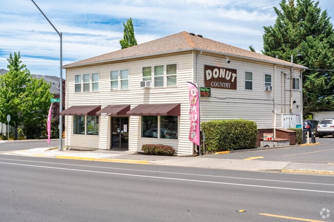 Visit Donut Country a very popular donut house in Medford.