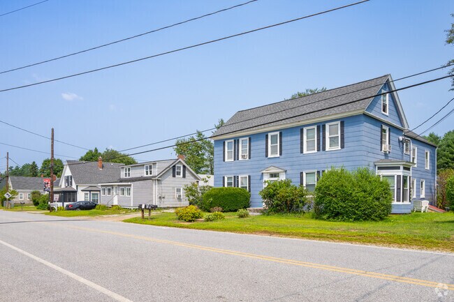 Lighter colored colonials present a welcoming feel as you drive through Loudon