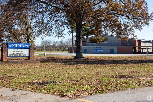 Westport Middle School serves local students in Hurstbourne.