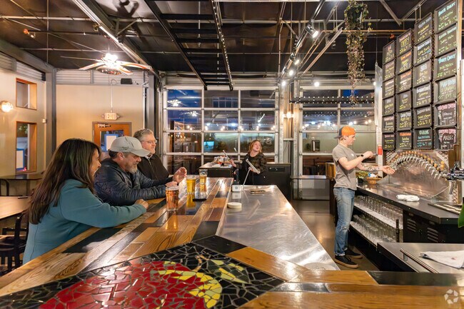 Nightlife is found in Downtown-Uniontown at The Local Cider Bar.