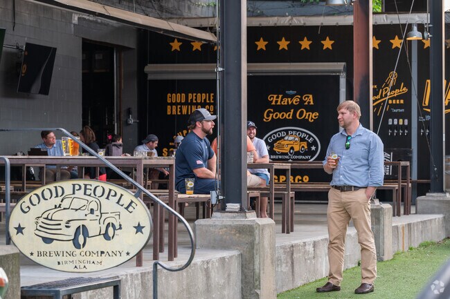 Good People Brewing company is next to Regions Field and a great pre game spot.