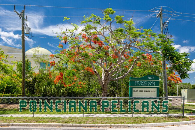 Poinciana Elementary School in Naples is home to The Pelicans.