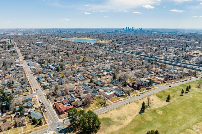 Willis Case near Regis sits minutes from downtown Denver and local parks.