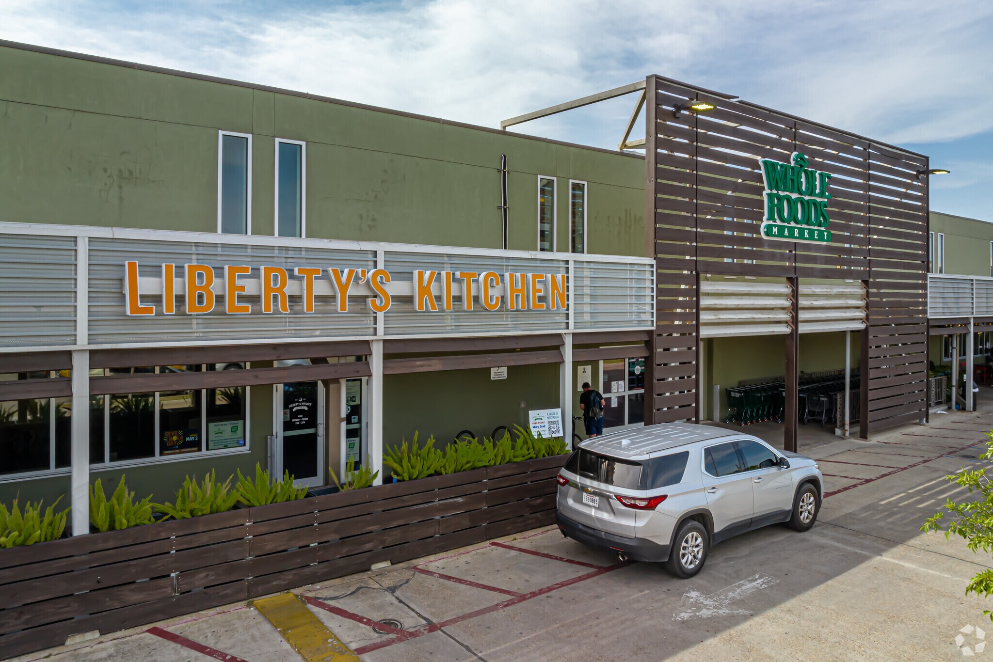 Liberty’s Kitchen and Whole Foods serves residents of the Tulane-Gravier neighborhood.