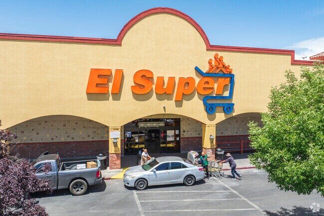 Get your weekly groceries at El Super in West Mesa .