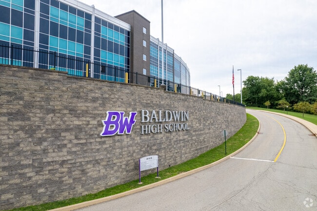 Baldwin High School educates students living in the Whitehall neighborhood of Pittsburgh.