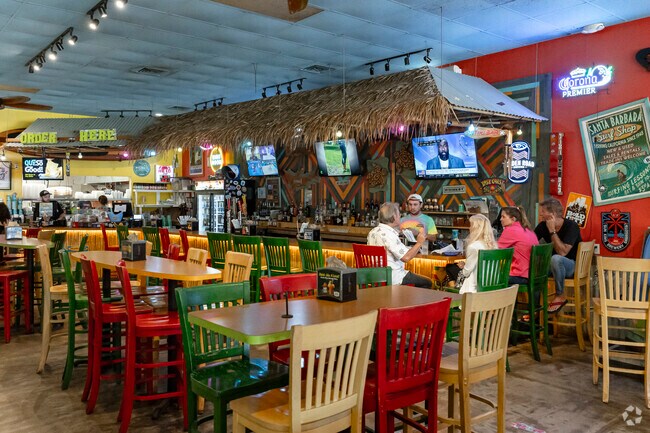 Jimmy Hula's in Northbrook is known for their fish tacos and burgers.