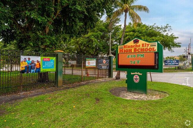 Blanche Ely High School near Northwest Pompano is the last stop on the educational journey for many students.