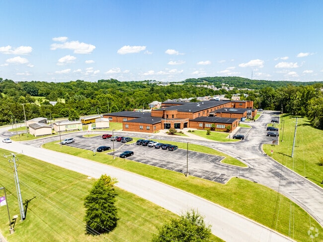 Aerial view of AZ Kelly Elementary.