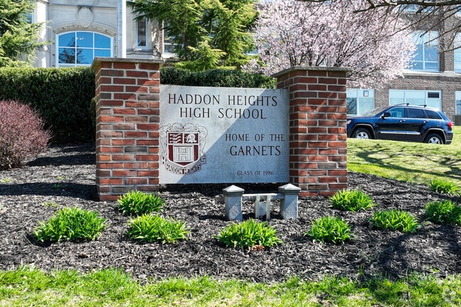 The Haddon Heights JR & SR High School is home of the Garnets.