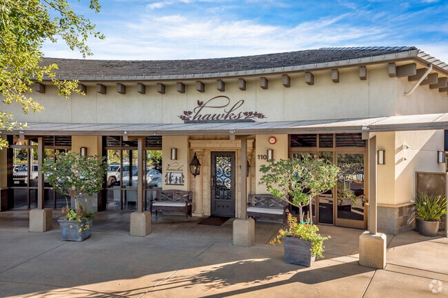Hawks is a classy upscale dining establishment in Granite Bay's Quarry Ponds Town Center.