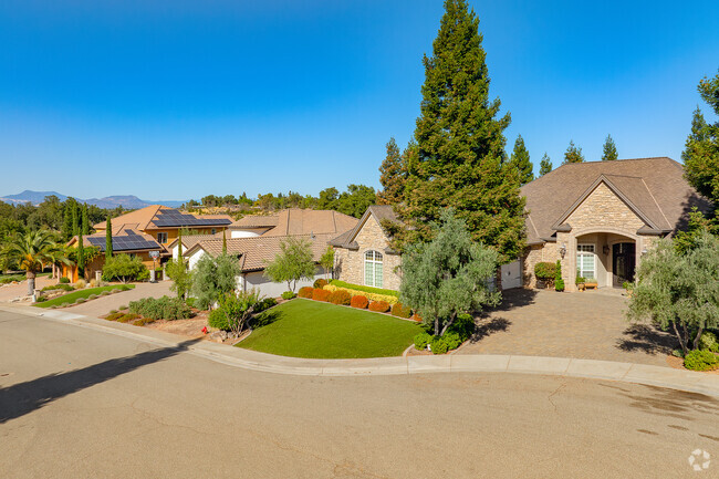 Large homes nearing the million dollar price range can be found right next to Mary Lake.