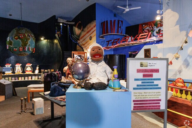 Jersey Explorer Children’s Museum offers hands-on exhibits and indoor play areas just south of Watsessing Park.