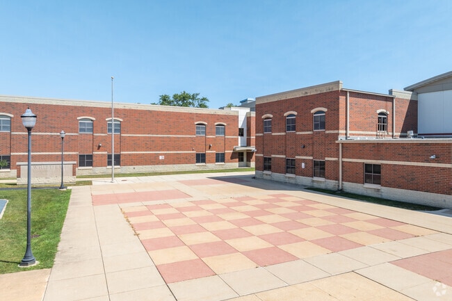 Play human chess with friends at Whittier Elementary School.