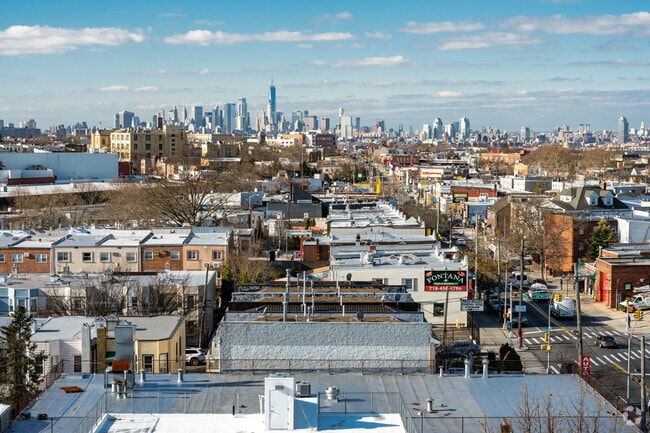 Ridgewood can offer some great views of Manhattan skyline.