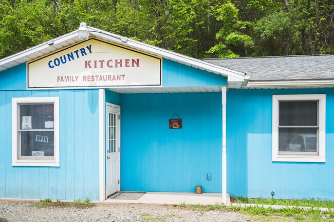 The Country Kitchen in Lubeck is a local favorite for country breakfast.