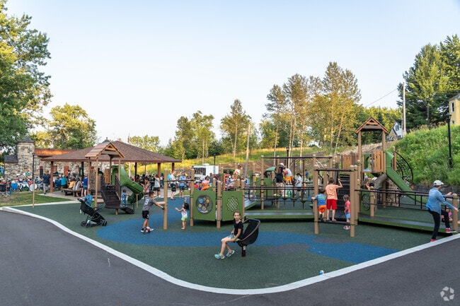 Lincoln Park has a great playground for kids.