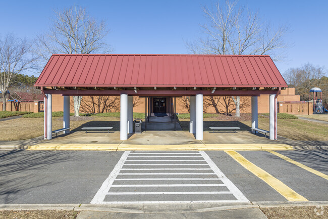 Griggs Road Elementary School entrance.