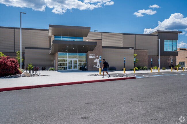 The Bob Crowell Multi Purpose Athletic Center features indoor sport courts and a fitness center in Northridge.