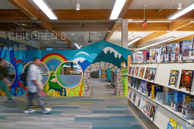 The Cornelius Public Library provides many important resources to the community in a vibrant welcoming space.