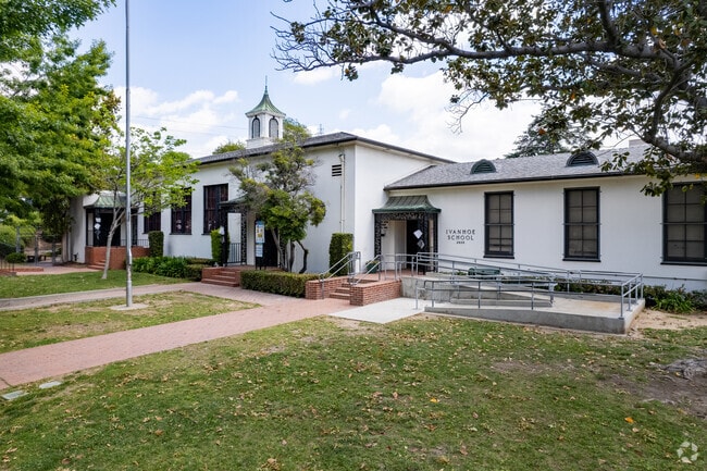 Ivanhoe Elementary school is nestled between Hollywood and downtown Los Angeles, CA.