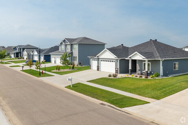 Traditional homes with large grass yards provide for tidy, comfortable living in Davies.