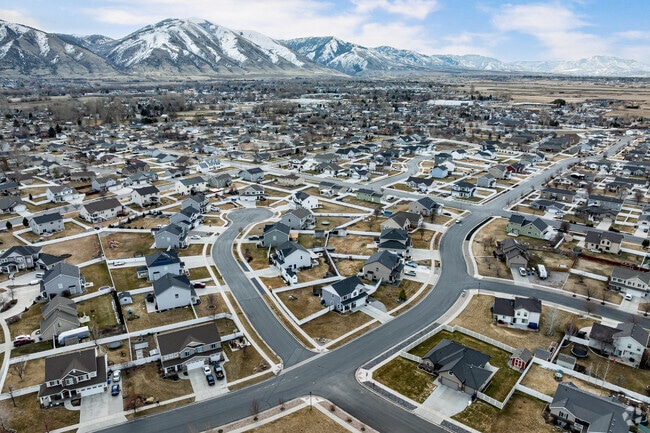 Nibley has a large offering of spacious, new homes with gorgeous views.