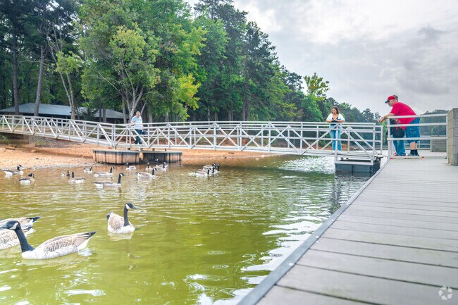 The boat launch in Longwood Park provides Royal Lake residents access to Lake Linear.
