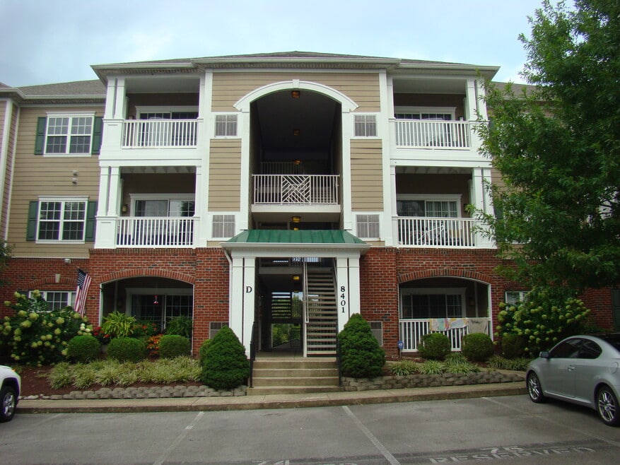 Front View & Parking Area