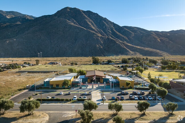 Cabazon Elementary School sits at the base of Mt. San Jacinto.