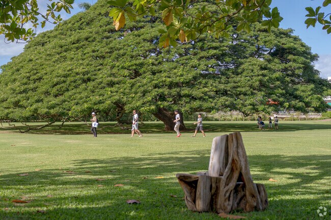 Nearby Moanalua Gardens provides a serene escape from the hustle and bustle of the city.