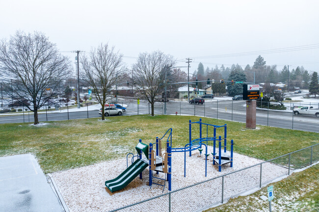 Adams Elementary feature too small playgrounds.