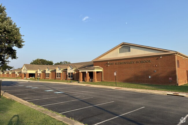 Conway Elementary School serves the community of Fredericksburg.