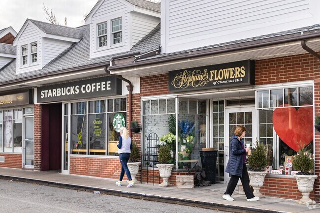 Visit The Shops at Putterham in South Brookline to grab a coffee and have a look around.