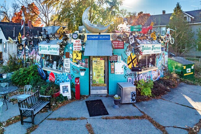 While in Turner-Dodge, do not miss Golden Harvest, Lansing's most unique restaurant.