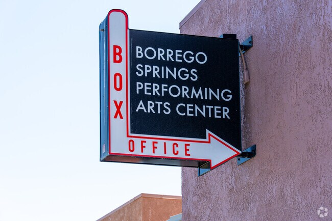 Borrego Springs Performing Arts Center showcases drama, dance, and music in an intimate local venue.